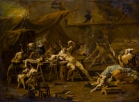 The Supper of Pulcinella and Colombina