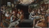 Allegory of the Glorification of Art and Commitment and Punishment of Gastronomy and Other Delights