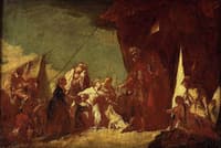 The Family of Darius with Alexander (sketch)