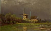 Landscape with Mill