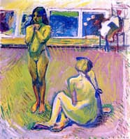 Two Female Nudes, Greti and Lydia