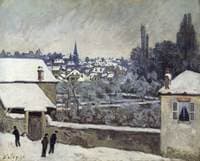 Winter in Louveciennes