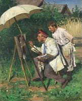 Painter and His Student