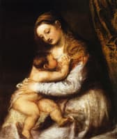 The Virgin suckling the Infant Christ
