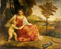 Venus and Cupid
