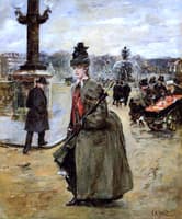 Elegante, Place De La Concorde, Paris
