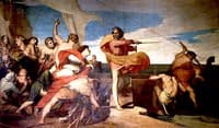 Alfred Inciting the Saxons to Prevent the Landing of the Danes