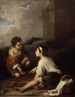 Two Boys Playing a Game