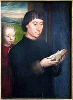 Portrait of a Man Reading