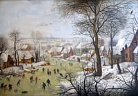 Winter Landscape with Bird Trap
