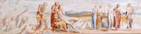Achilles and Briseis (study)