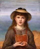 Study: Head of a Girl