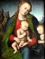 Virgin Mary with the Child and Saint John the Baptist