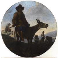 Landscape with Donkey