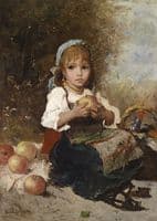 Girl with an Apple