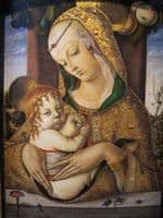 Madonna and Child with an Apple