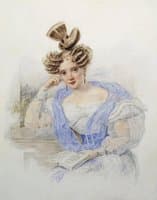 Portrait of a Lady with Book