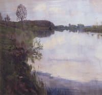 The Oskol River in Spring