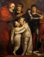 The Meeting of Edward V and His brother Richard, Duke of York, Contemplated by Richard III