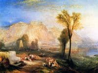 The Bright-Stone of Honour (Ehrenbreitstein) and Tomb of Marceau, from Byron's 'Childe Harold'