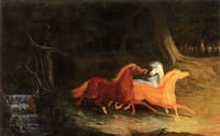 Horses Frightened by a Serpent
