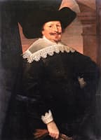 Portrait of a Gentleman, Three-quarter-length, in a Black Costume...