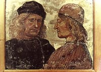 Self Portrait with Vitelozzo Vitelli