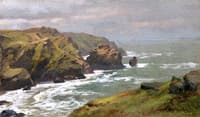 View of Mullen Cove from the Artist's Window, Cornwall, England