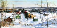 Sellersville in Snow