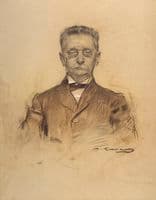Portrait of  Lluís Domènech i Montaner