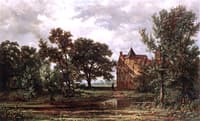 Figures by the Manor House's Heeraartsberg, Bergambacht