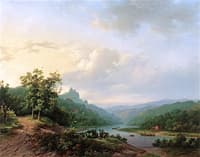 A View of the Rhein River near Cleves