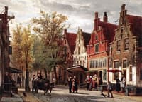 View of the Westerstratt, Enkhuizen