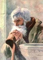 Old Man Praying
