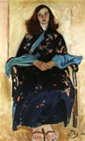 A Woman in a Kimono