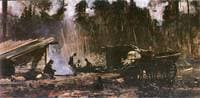 Hunters' Rest in the Forest