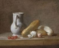 Still Life with Cherries and Turnips