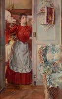 Girl at the Door