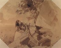 Greek Man Resting on a Rock