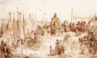 A Procession in Cairo, Egypt