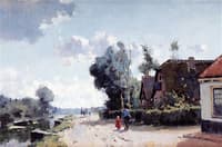 A Stroll along the Canal in Summer