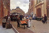 The Wijnstraat with the Waag, Dordrecht