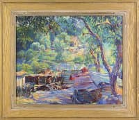 House and River