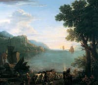Drovers at a Harbour