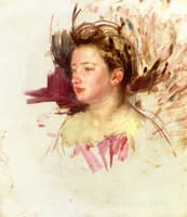 Sketch of Antoinette (no. 2)