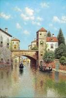 Gondolas on the Canal