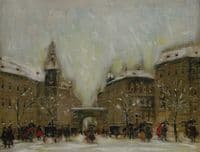 Budapest in the Snow