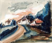 Road through a Village
