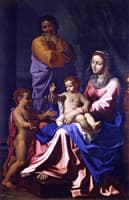 The Holy Family with Saint John
