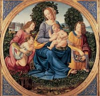 Madonna and Child with the Infant Saint John and Two Angels